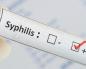 Chancre: Primer sifilizin bir belirtisi