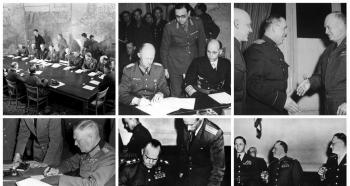 Podpisanie niemieckiego aktu kapitulacji w Karlshorst