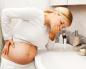 Hamilelikte toksikoz: nedenleri ve tedavisi 13 haftada bulantı